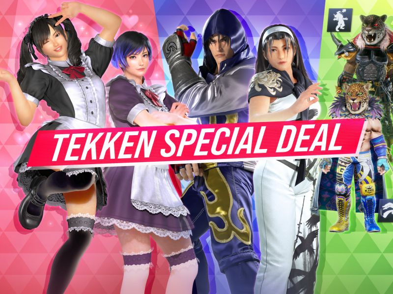TEKKEN SPECIAL DEAL 告知バナー
