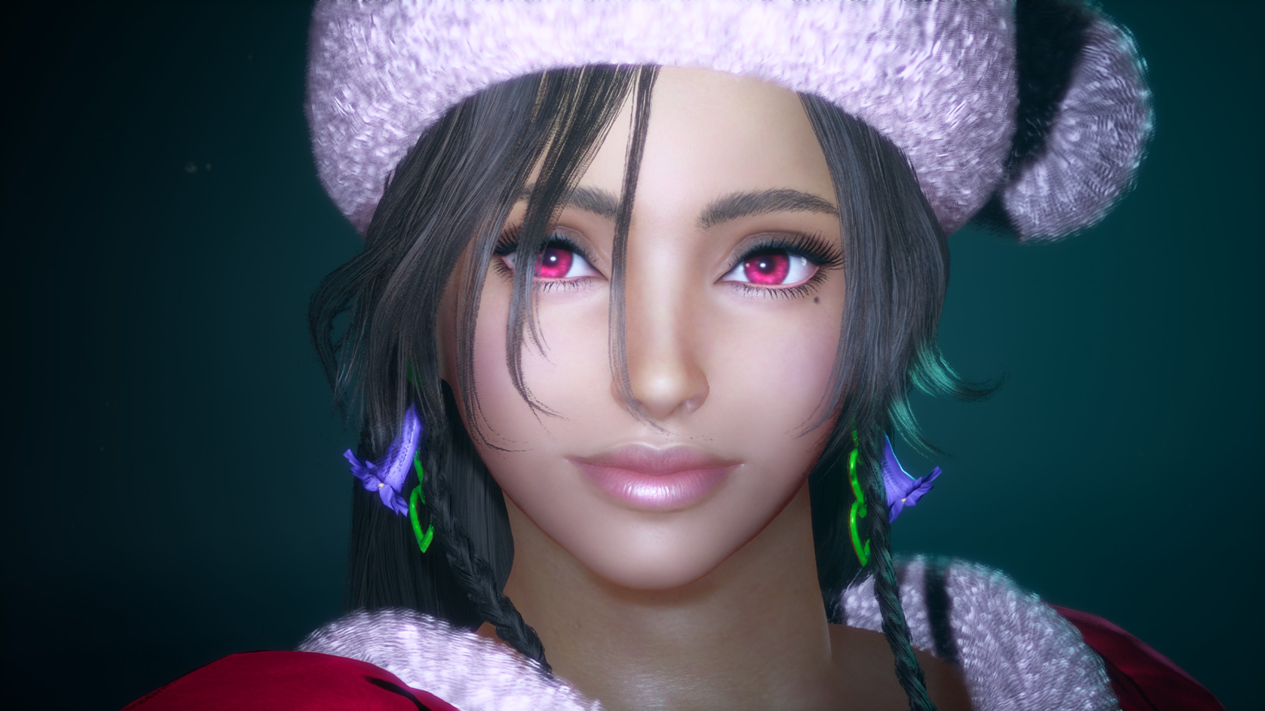 【鉄拳8】クリスマス用壁紙｜女性キャラ編